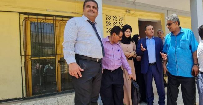 رئيس جامعة عدن  يبدأ التدشين الفعلي لكلية الإعلام جامعة عدن