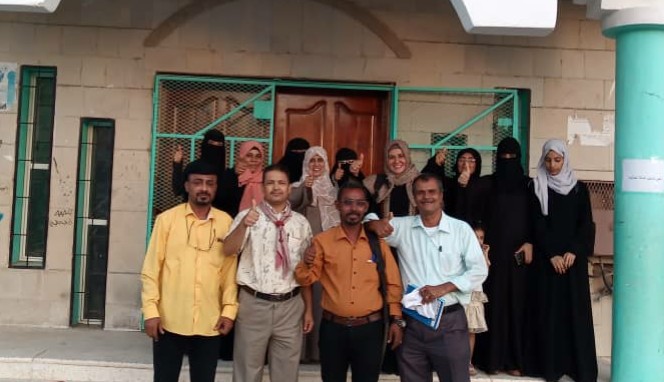 يوم تدريبي مشهود للبناء المؤسسي لاربع منظمات مجتمع مدني في عدن
