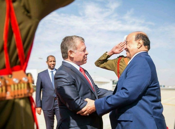 اليمن يعلن دعمه المطلق لكل إجراءات الملك عبد الله لحفظ أمن الأردن