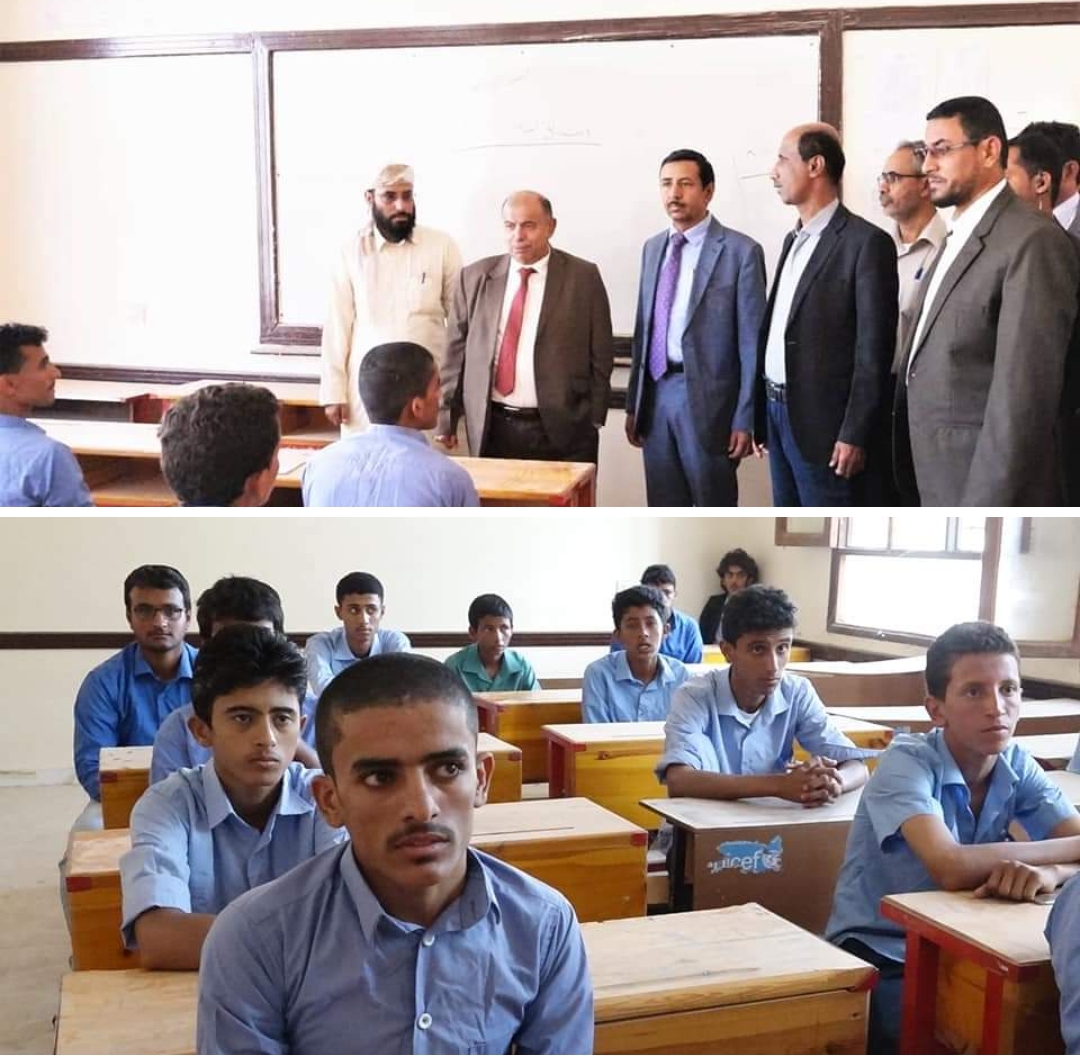 نائب رئيس الوزراء ومحافظ شبوة  يدشنان العام الدراسي الجديد بشبوة