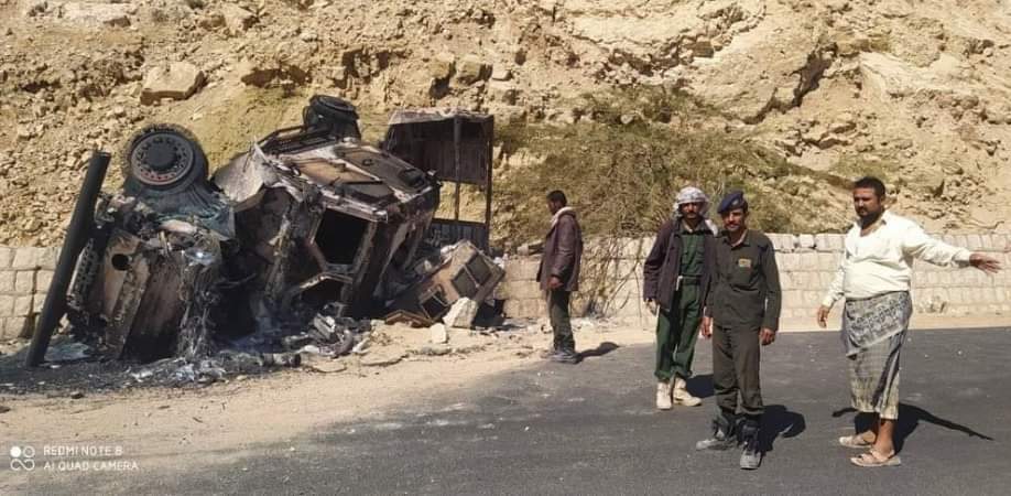   جرحى اثر حادث بموكب محافظ #شبوة
