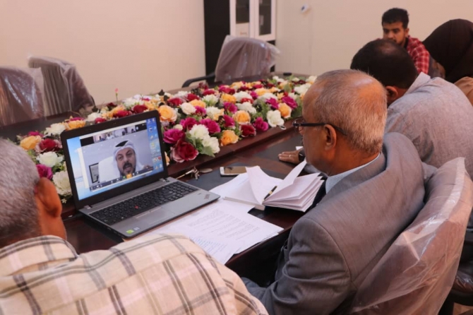 اليمن تشارك في الاجتماع الاستثنائي لمكتب التربية العربي لدول الخليج (عبر الاتصال المرئي ) 