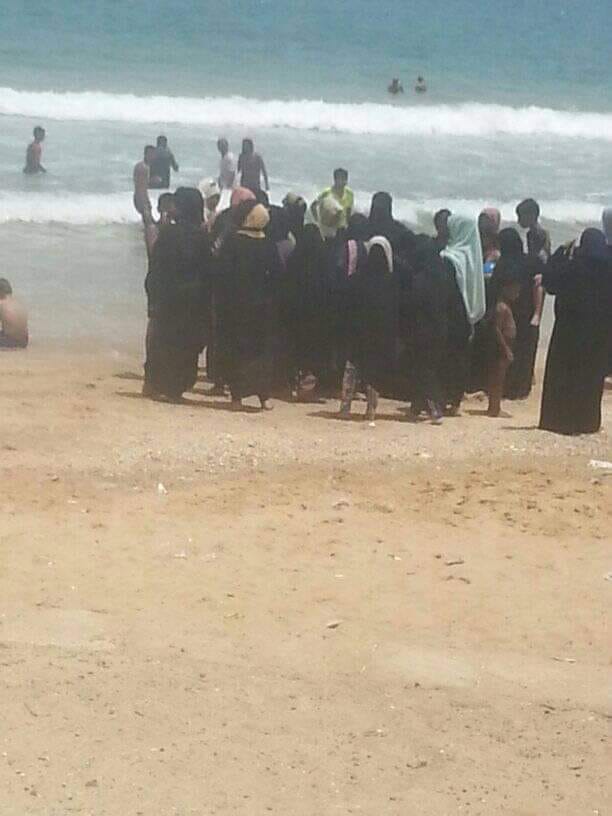 غرق اربع نساء في منتجع العروسة بالتواهي ( صورة )
