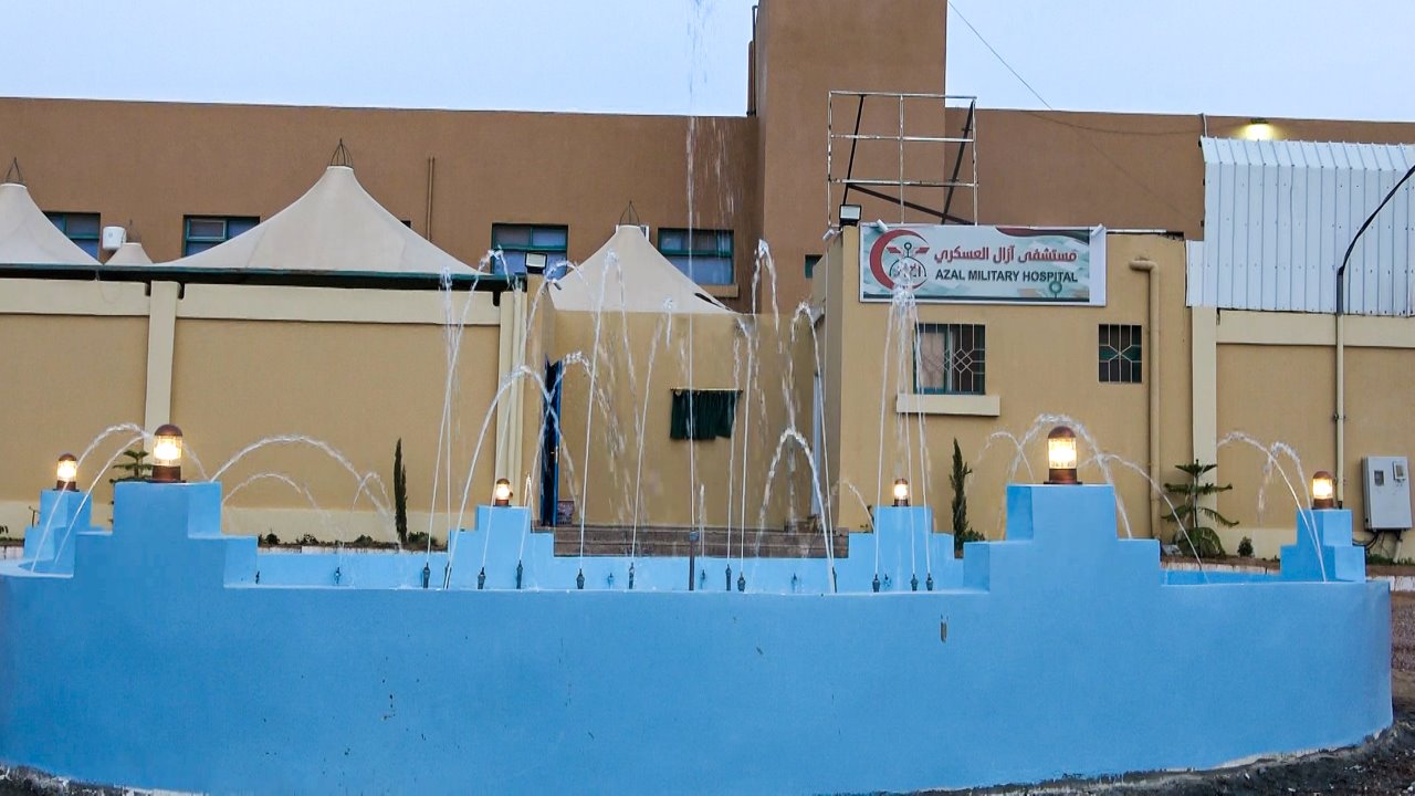 افتتاح مستشفى عسكري ونادي صحي لعلاج واعادة تأهيل جرحى الجيش الوطني بصعدة