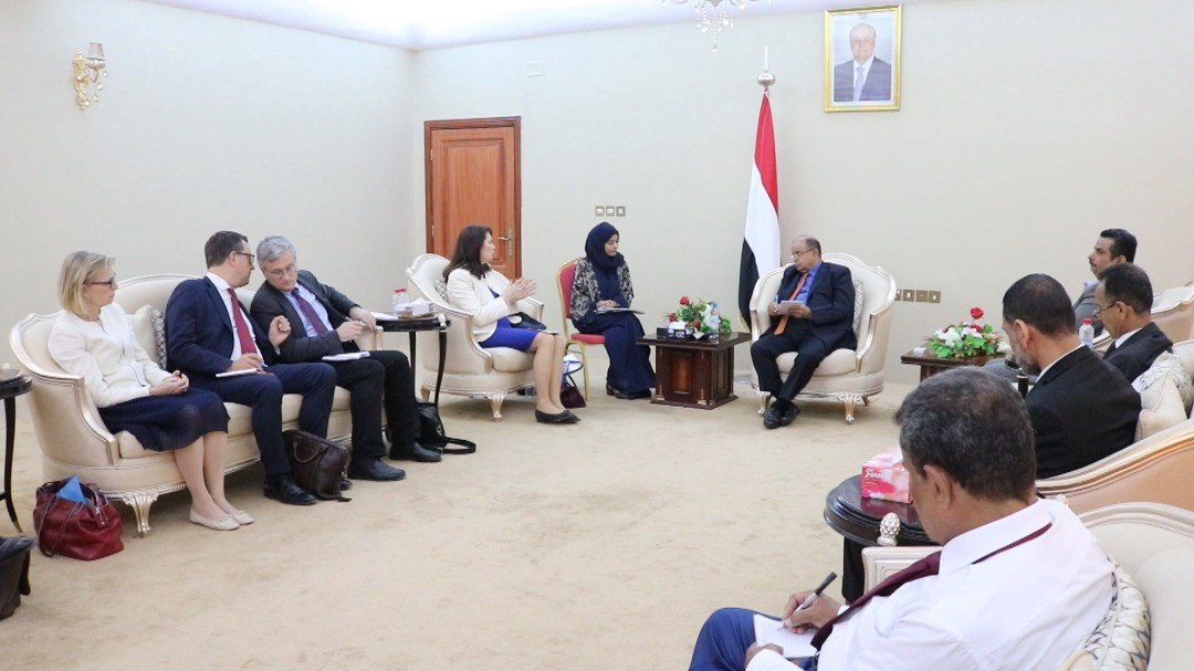 نائب رئيس الوزراء يستقبل وزيرة خارجية مملكة السويد