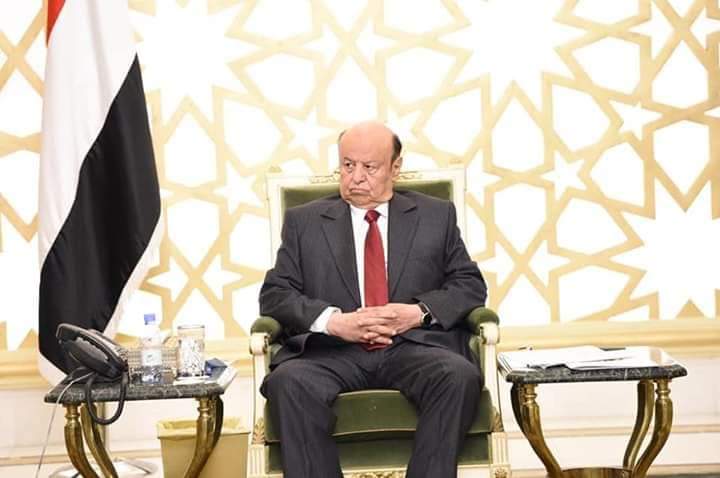 شاهد صور الرئيس هادي خلال إجتماع الرياض اليوم بعد غياب طويل عن المشهد