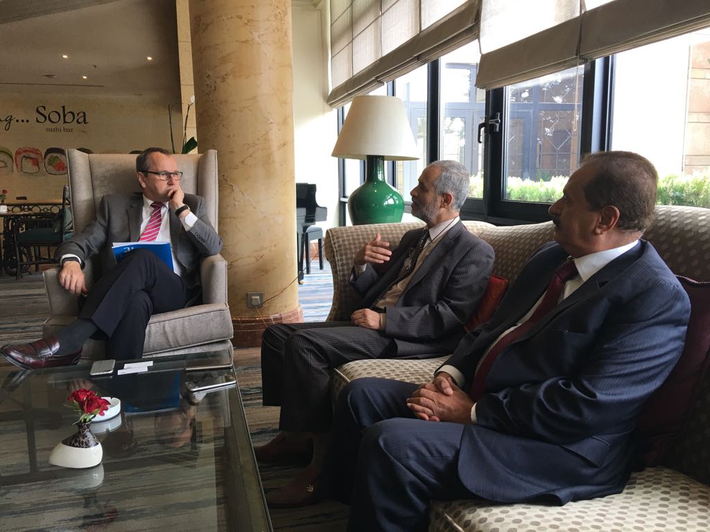 دحان مع المدير الإقليمي لليونيسيف